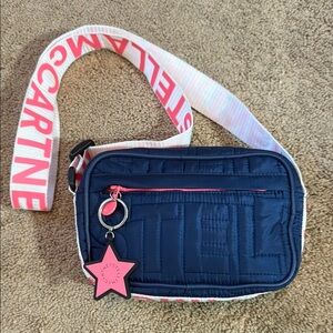 Stella McCartney Navy Quilted kids Crossbody Bag